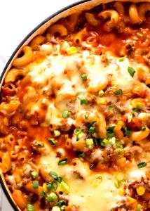 100 G Cheeseburger Casserole
