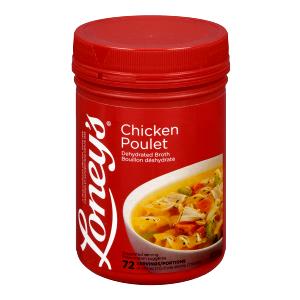 100 G Chicken Broth or Bouillon Soup (Dry, Dehydrated)