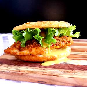 100 G Chicken Burger on Bun
