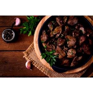 100 G Chicken Livers with Vegetable (Diet Frozen Meal)