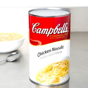 100 G Chicken Noodle Soup (Canned, Condensed)
