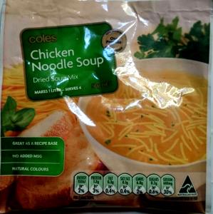 100 G Chicken Noodle Soup Mix (Dry, Dehydrated)