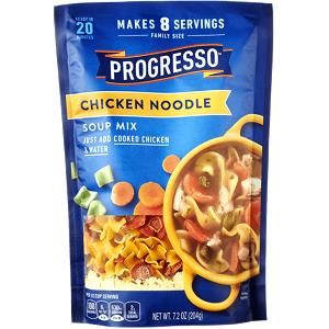 100 G Chicken Noodle Soup (Prepared with Water, Dehydrated)