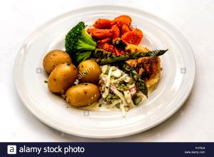 100 G Chicken or Turkey and Vegetables in Gravy (Including Carrots, Broccoli, and/or Dark-Green Leafy, No Potatoes, Mixture)