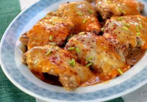 100 G Chicken or Turkey with Cheese Sauce (Mixture)