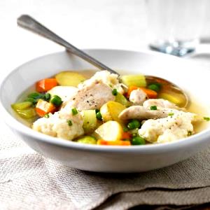 100 G Chicken Soup with Dumplings