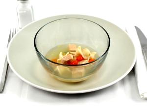 100 G Chicken with Rice Soup (with Equal Volume Water, Canned)