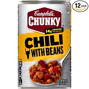 100 G Chili Beef Soup (Canned, Condensed)