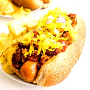 100 G Chili-Filled Frankfurter or Hot Dog