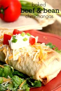 100 G Chimichanga with Beef and Tomato