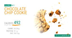 100 G Chocolate Chip Cookies (Higher Fat)