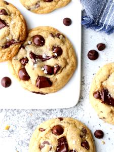100 G Chocolate Chip Cookies (with Margarine)