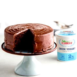 100 G Chocolate Frozen Yogurt and Cake Layer with Icing