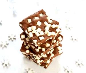 100 G Chocolate Marshmallow Fudge (with Nuts)