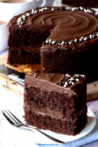100 G Chocolate Sponge Cake with Icing