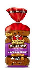 100 G Cinnamon Raisin Bagels