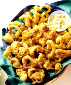 100 G Clams, Breaded and Fried