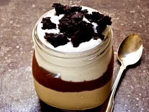 100 G Coconut Cream Puddings (Dry Mix, with Sugar, Egg Yolk and Water)