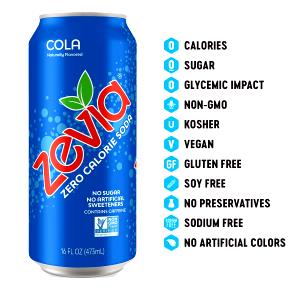 100 G Cola Soda (with Caffeine and Sweeteners, Reduced Sugar)