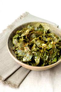 100 G Cooked Collards (from Canned, Fat Not Added in Cooking)