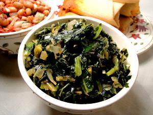 100 G Cooked Collards (from Frozen, Fat Not Added in Cooking)
