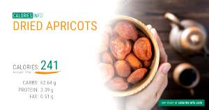 100 G Cooked Dried Apricot with Sugar