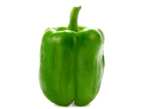 100 G Cooked Green Peppers
