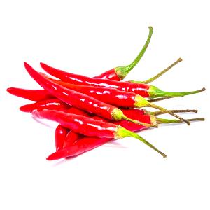 100 G Cooked Hot Peppers (from Frozen)
