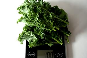 100 G Cooked Kale (from Fresh)