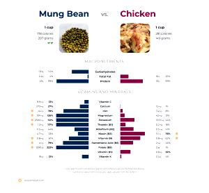 100 G Cooked Mung Beans