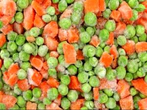 100 G Cooked Peas and Carrots (from Frozen)