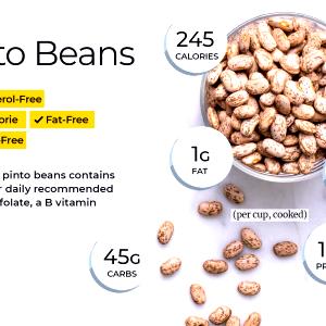 100 G Cooked Pinto, Calico or Red Beans (Fat Added in Cooking)