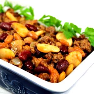 100 G Cooked Pinto, Calico or Red Beans (Fat Not Added in Cooking)