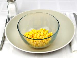 100 G Cooked White Corn (from Frozen)