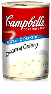 100 G Cream of Celery Soup (Prepared with Water)