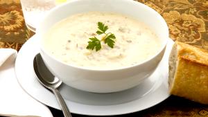 100 G Cream of Chicken or Turkey Soup (with Water)