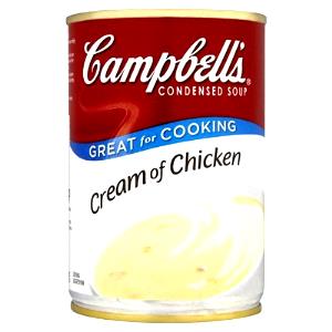 100 G Cream Of Chicken Soup (Canned, Condensed)