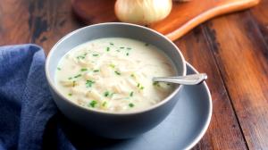 100 G Cream Of onion Soup (Prepared with Milk)