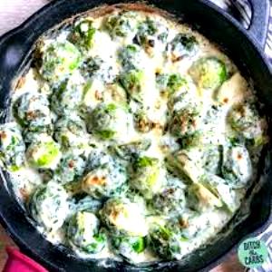 100 G Creamed Brussels Sprouts