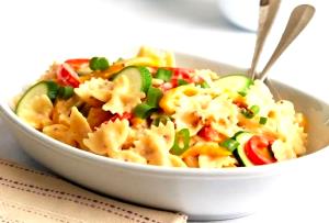100 G Creamed Macaroni with Vegetables