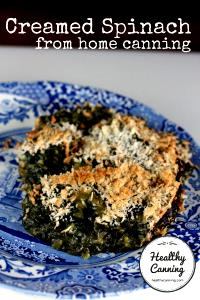 100 G Creamed Spinach (from Canned)