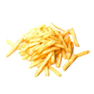 100 G Deep Fried Potato French Fries (from Frozen)