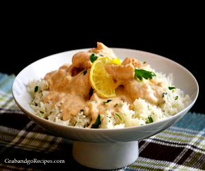 100 G Fish and Rice with Cream Sauce