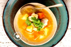 100 G Fish Soup with Potatoes (Sopa De Pescado)