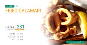 100 G Fried Calamari