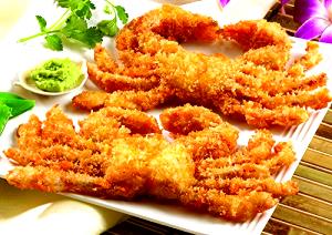 100 G Fried Floured or Breaded Soft Shell Crab