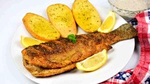 100 G Fried Floured or Breaded Trout