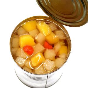 100 G Fruit Cocktail in Light Syrup (Cooked or Canned)