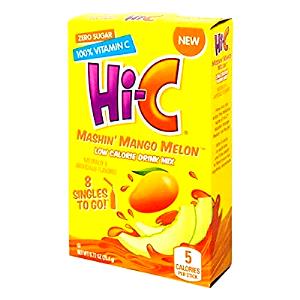 100 G Fruit Flavored Drink (made From Powdered Mix, Mainly Sugar with High Vitamin C Added)