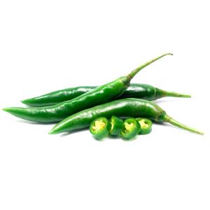 100 G Green Hot Chili Peppers